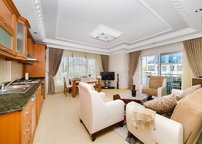 Меблированная квартира планировкой 2+1 в центре Алании