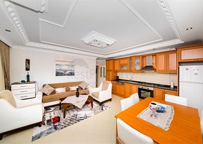 Меблированная квартира планировкой 2+1 в центре Алании