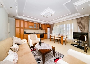 Меблированная квартира планировкой 2+1 в центре Алании