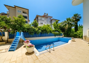 Меблированная квартира планировкой 2+1 в центре Алании