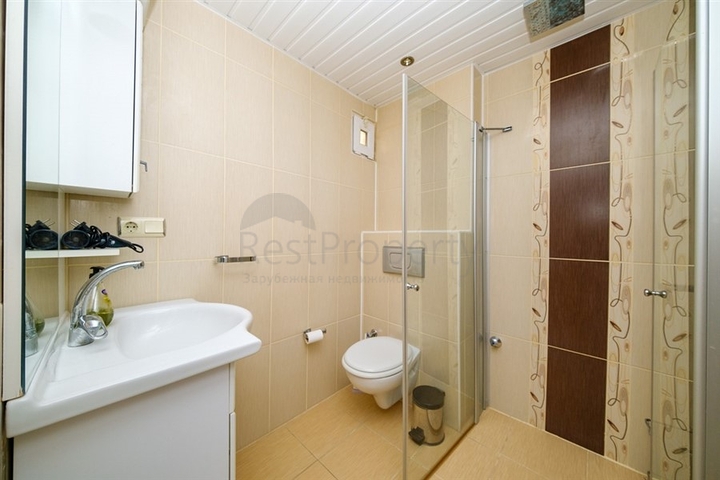 Пентхаус 3+1 с панорамными видами на море в районе Конаклы