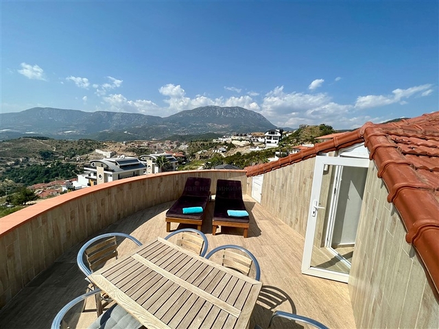 Меблированная вилла 4+2 в Каргыджак