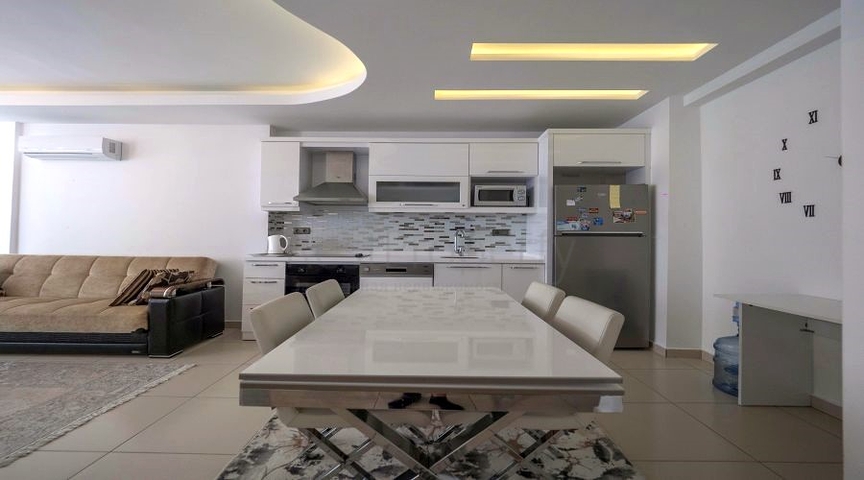 Просторная квартира 1+1 в одной из лучших резиденций в районе Тосмур