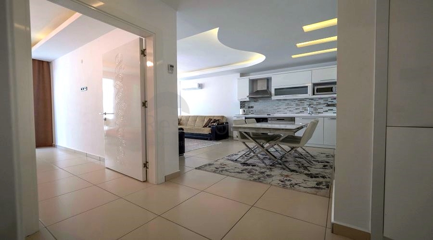 Просторная квартира 1+1 в одной из лучших резиденций в районе Тосмур