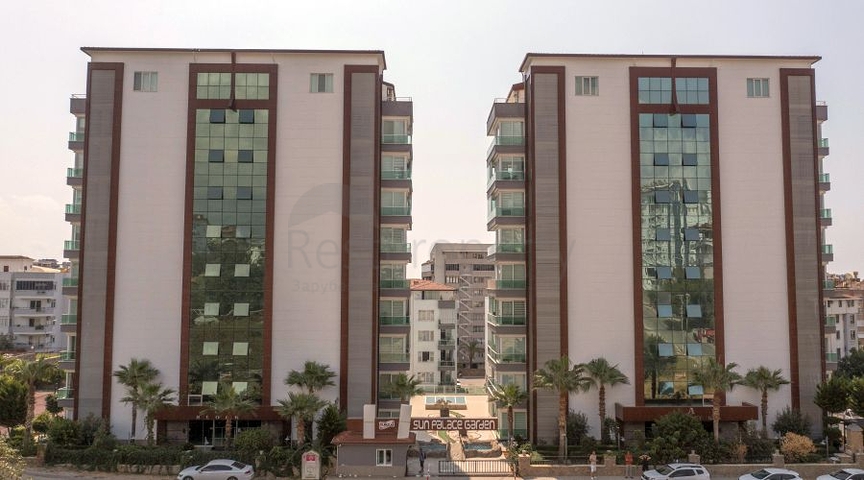 Просторная квартира 1+1 в одной из лучших резиденций в районе Тосмур