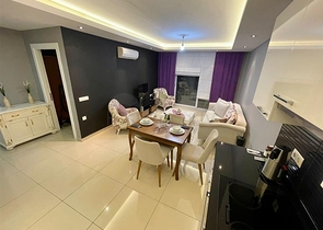 Двухкомнатная квартира с красивым видом на инфраструктуру