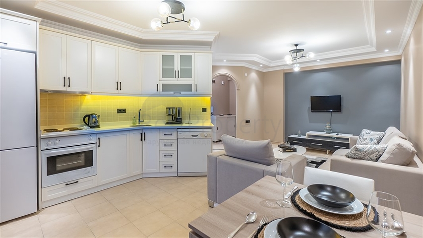 Уютная квартира 1+1 с большой площадью