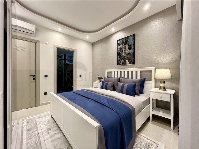 Новые квартиры 1+1 и 2+1 в современном жилом комплексе в районе Оба