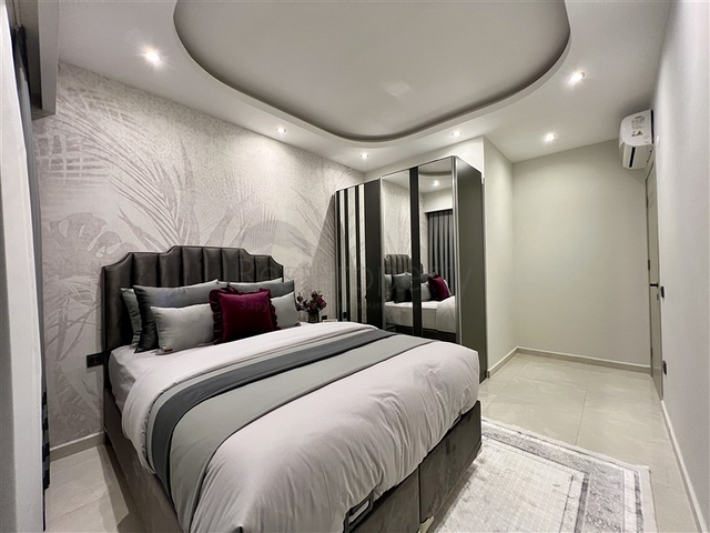 Новые квартиры 1+1 и 2+1 в современном жилом комплексе в районе Оба