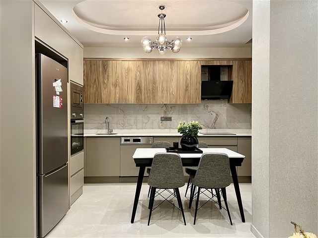 Новые квартиры 1+1 и 2+1 в современном жилом комплексе в районе Оба