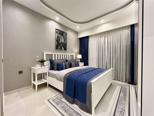 Новые квартиры 1+1 и 2+1 в современном жилом комплексе в районе Оба