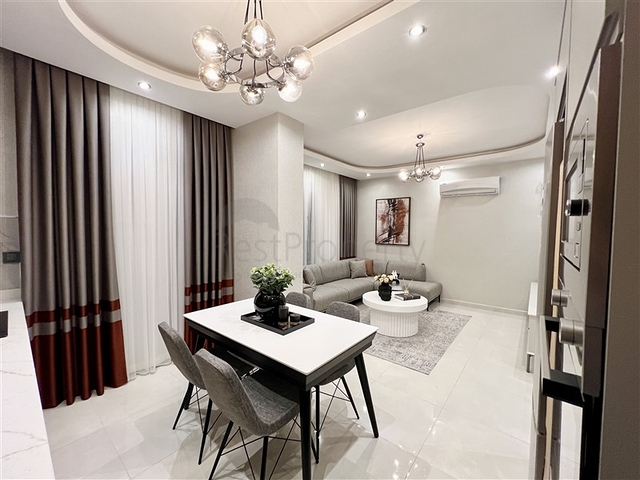 Новые квартиры 1+1 и 2+1 в современном жилом комплексе в районе Оба