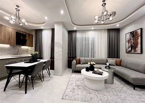 Новые квартиры 1+1 и 2+1 в современном жилом комплексе в районе Оба