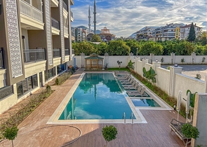 Новые квартиры 1+1 и 2+1 в современном жилом комплексе в районе Оба