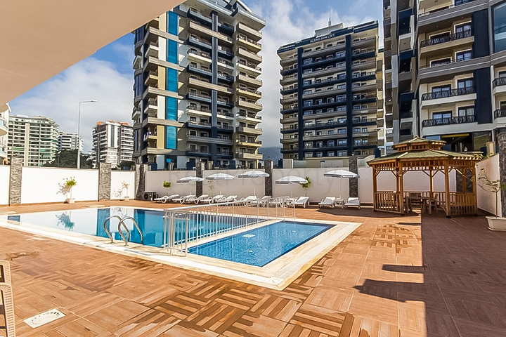 Квартира 1+1 в 500 м от моря в районе Махмутлар