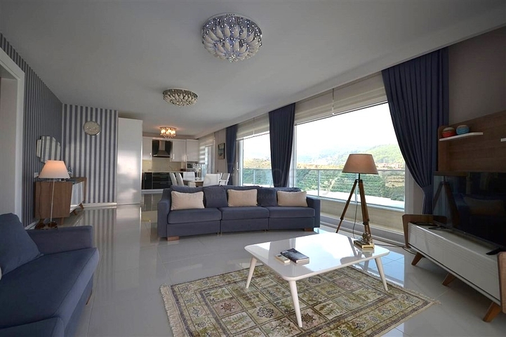 Меблированная вилла планировкой 3+1 в районе Каргыджак