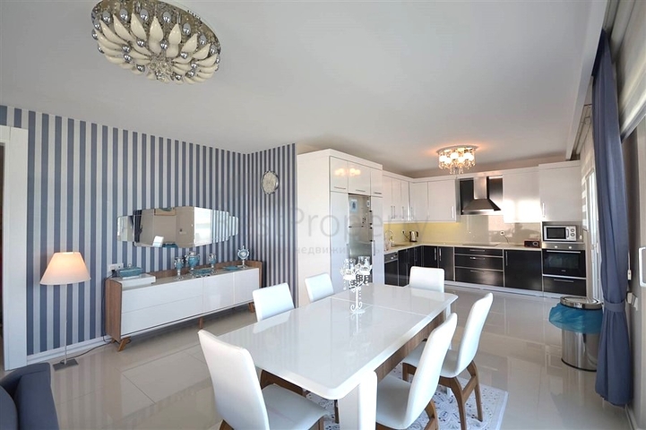 Меблированная вилла планировкой 3+1 в районе Каргыджак