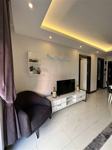 Квартира 1+1 на расстоянии 800 метров от пляжа Клеопатра