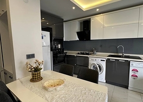 Квартира 1+1 на расстоянии 800 метров от пляжа Клеопатра