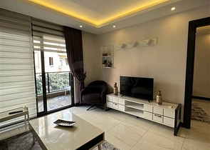 Квартира 1+1 на расстоянии 800 метров от пляжа Клеопатра