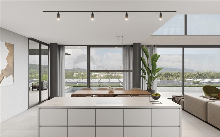 Комплекс вилл в райском месте 