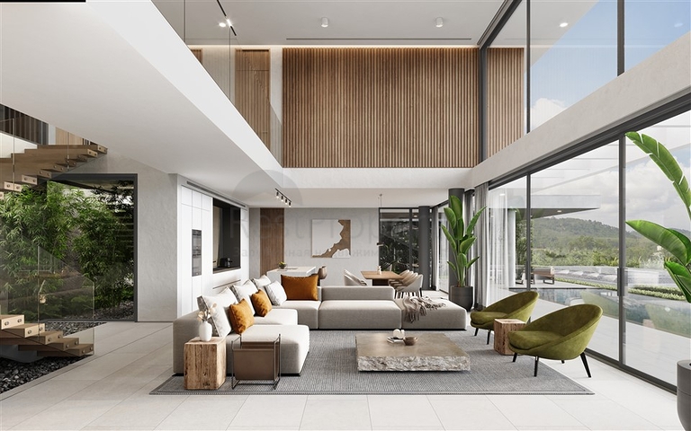 Комплекс вилл в райском месте 