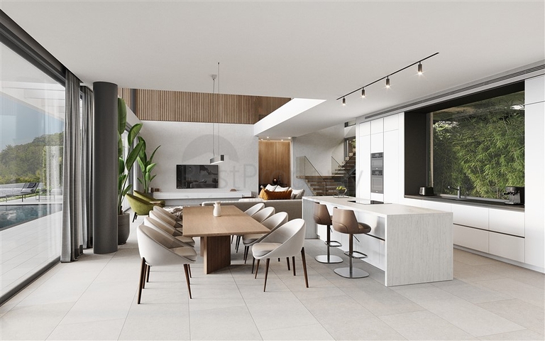 Комплекс вилл в райском месте 