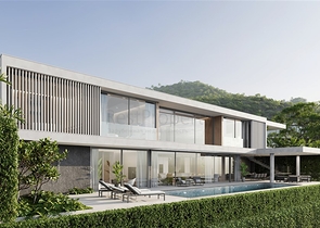 Комплекс вилл в райском месте 