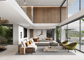 Комплекс вилл в райском месте 