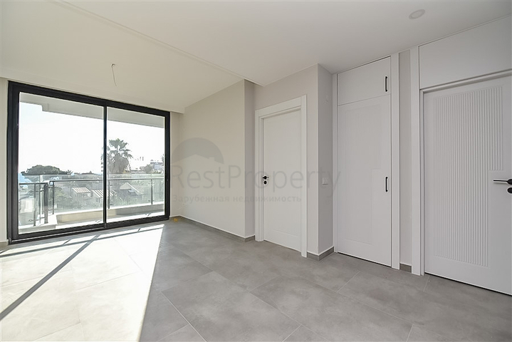 Квартира 1+1 в новом комплексе всего в 200 метрах от пляжа Клеопатры