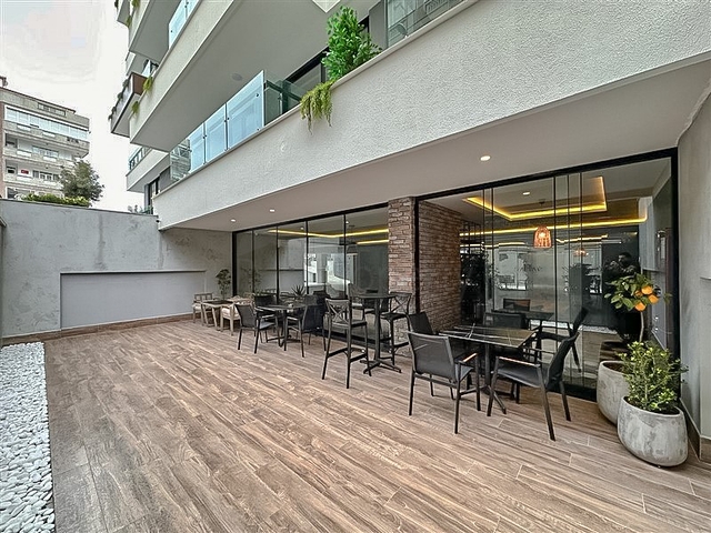 Квартира 1+1 в 200 метрах о пляжа Клеопатры с видом на море