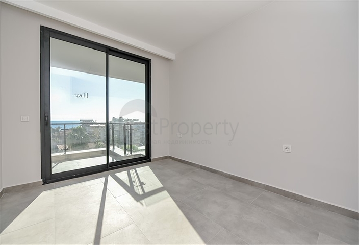 Квартира 1+1 в 200 метрах о пляжа Клеопатры с видом на море