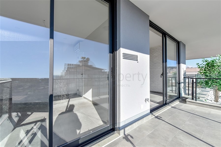 Квартира 1+1 в 200 метрах о пляжа Клеопатры с видом на море