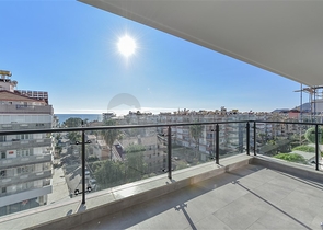 Квартира 1+1 в 200 метрах о пляжа Клеопатры с видом на море