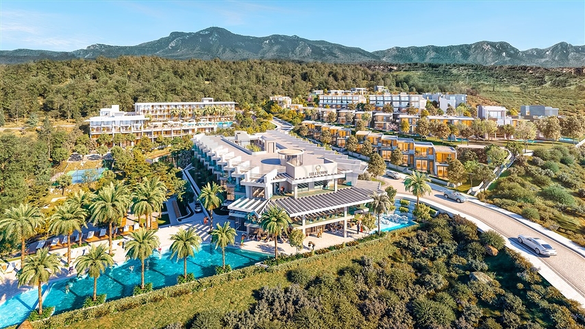 Масштабный проект в районе Есентепе с панорамным видом на море 