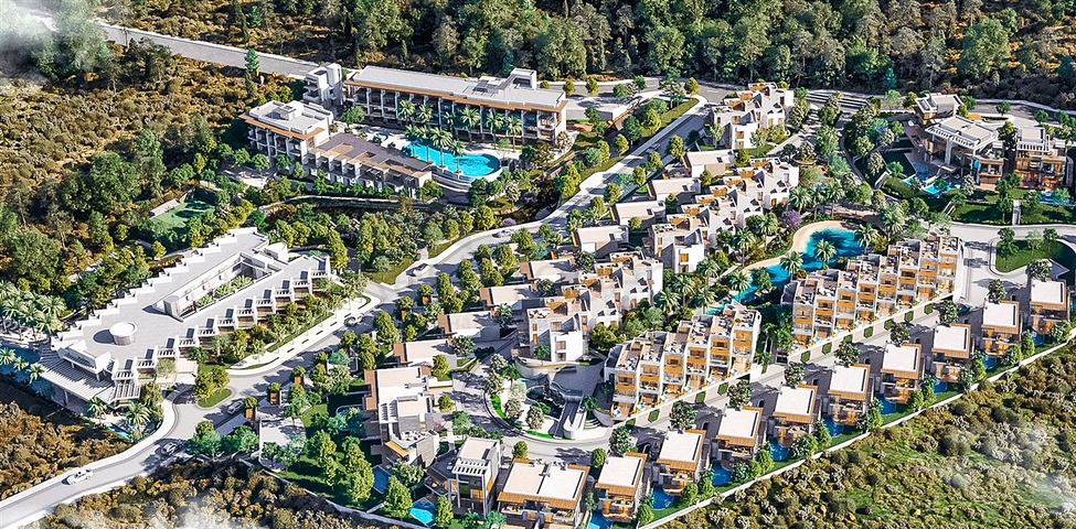 Масштабный проект в районе Есентепе с панорамным видом на море 