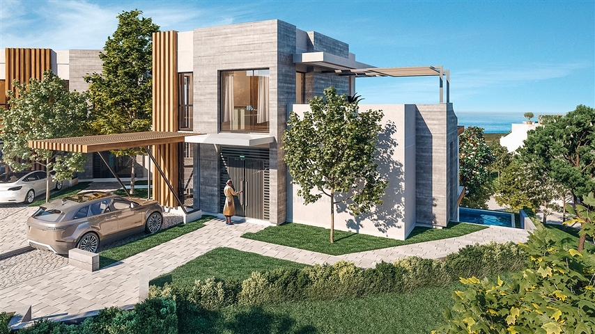 Масштабный проект в районе Есентепе с панорамным видом на море 