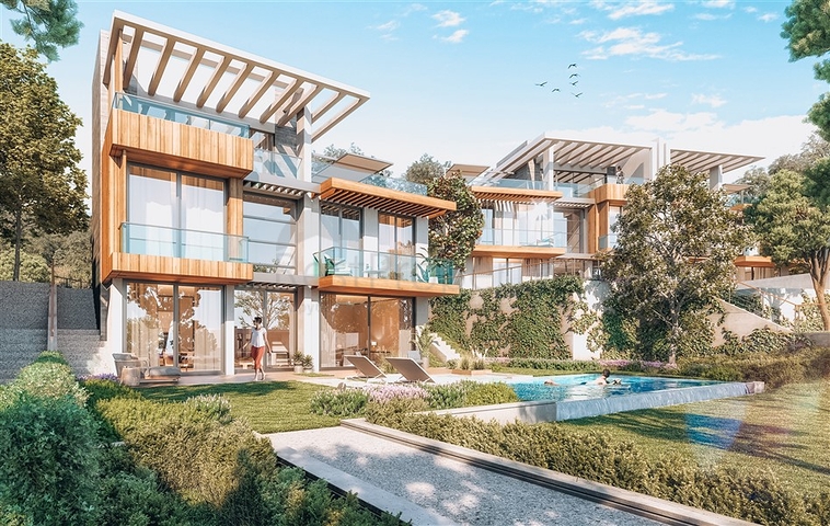 Масштабный проект в районе Есентепе с панорамным видом на море 