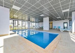 Квартира 1+1 с видом на горы и море в районе Махмутлар