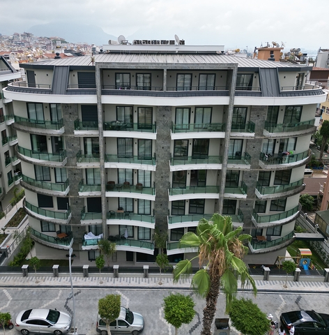 Квартира 2+1 в комплексе премиум класса в центре Алании 