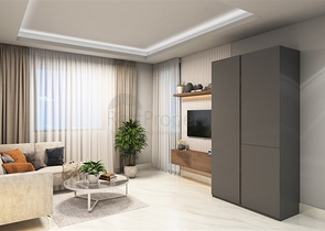 Квартиры 1+1 в новом комплексе возле пляжа Клеопатры