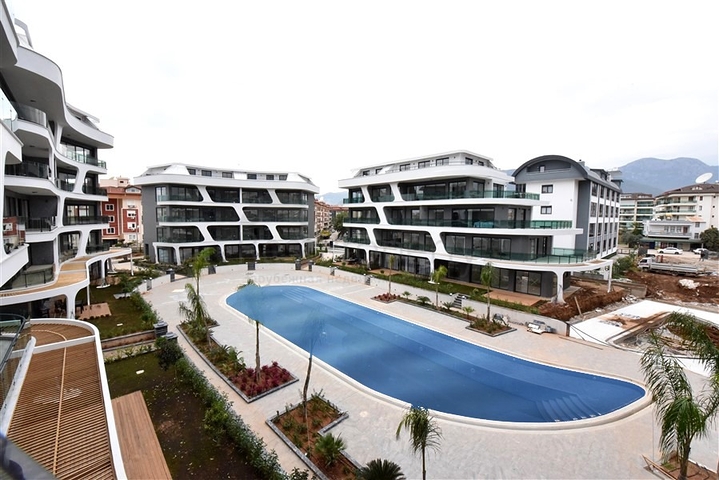 Квартира планировкой 2+1 в премиум комплексе в районе Оба