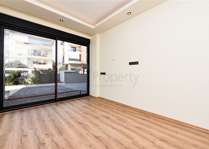 Квартира 1+1 с выходом в сад в районе Оба