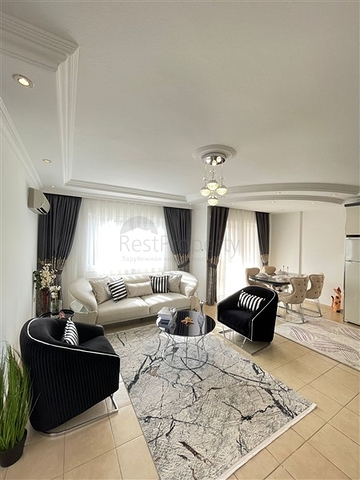 Квартира планировкой 2+1 в центре Алании