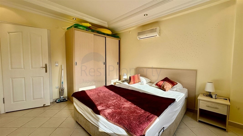 Квартира 2+1 в 150м от Средиземного моря в районе Оба