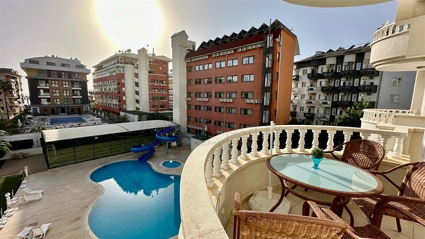 Квартира 2+1 в 150м от Средиземного моря в районе Оба