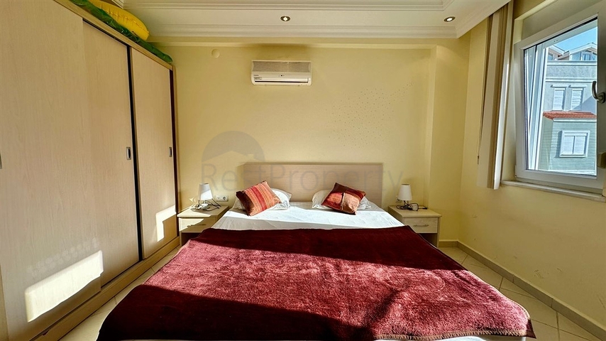 Квартира 2+1 в 150м от Средиземного моря в районе Оба