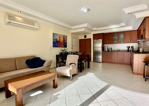 Квартира 2+1 в 150м от Средиземного моря в районе Оба