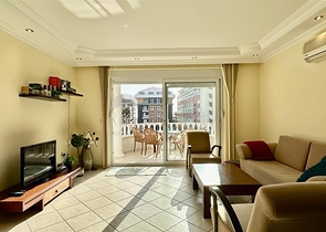 Квартира 2+1 в 150м от Средиземного моря в районе Оба