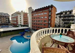 Квартира 2+1 в 150м от Средиземного моря в районе Оба